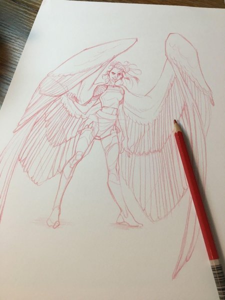 Крылья ангела референс