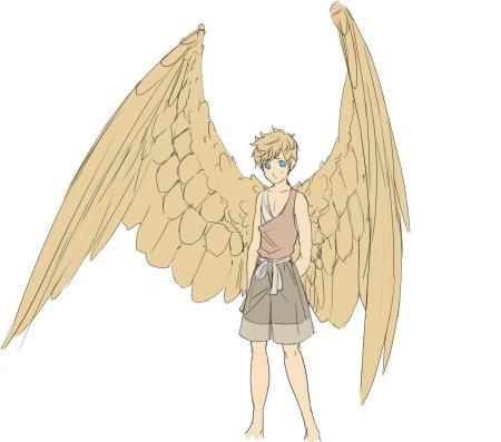 Крылья референс ангела
