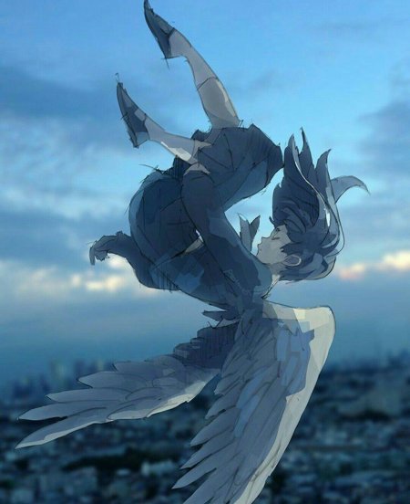 Ангел в полете