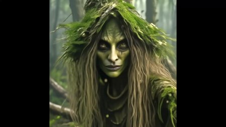 Кикимора болотная из сказки