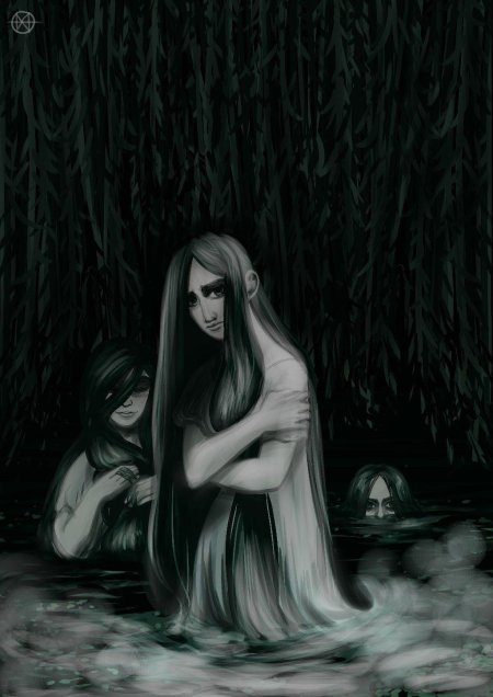 Кикимора болотная дух