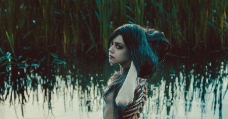 Фотосессия в болоте