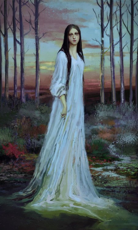 Нимуэ владычица озера арт