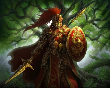 Воин фэнтези