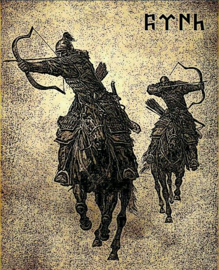 Монгольский воин батыр