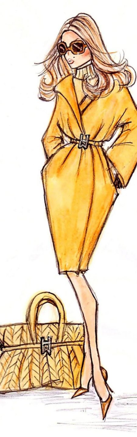 Модная иллюстрация