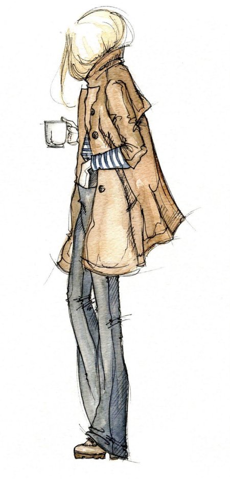 Фэшн иллюстрации