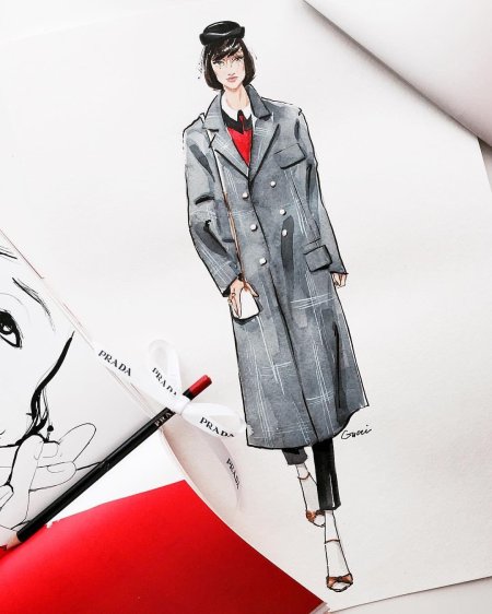 Фэшн иллюстрации