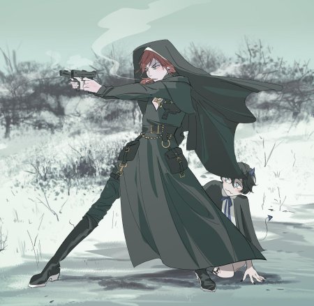 Аниме воительница