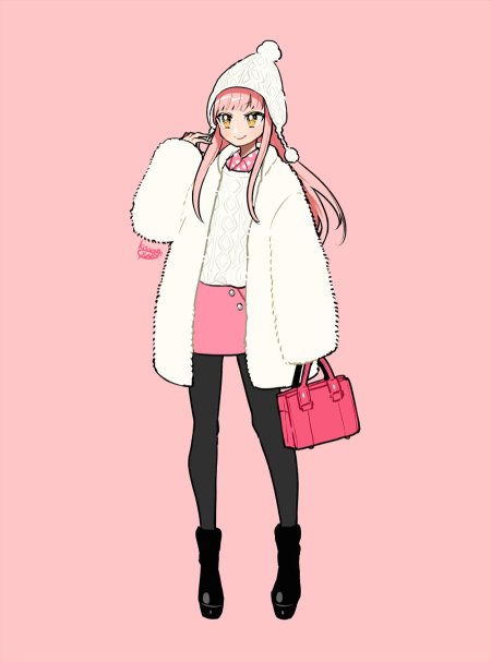 Рисунки девушек из аниме