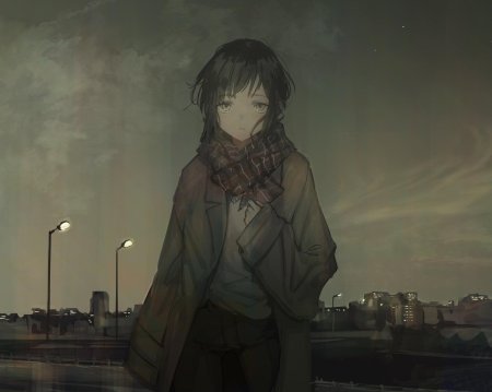 Меланхолия аниме арт