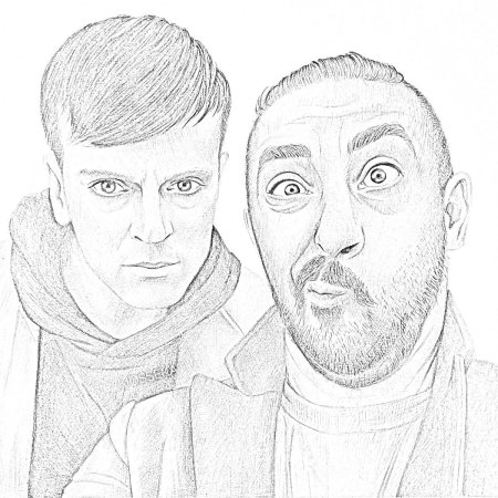 Антон шастун и арсений попов карандашом