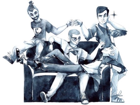 Стилизованные персонажи