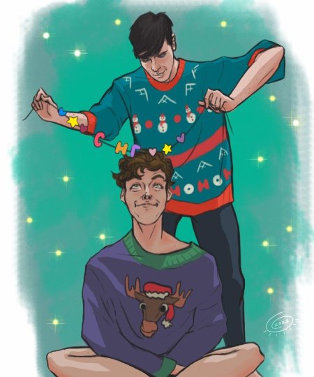 Арт новогодний