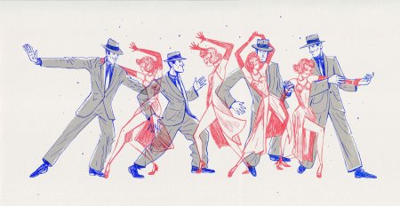 Танец рисунок