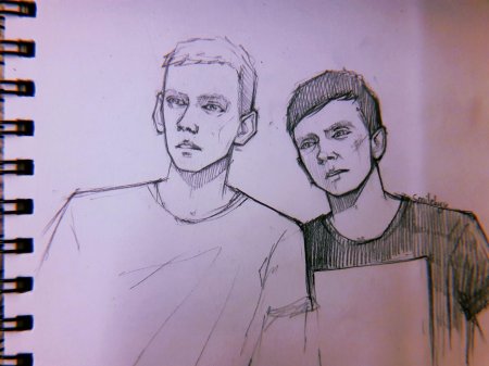 Антон шастун и арсений рисунки