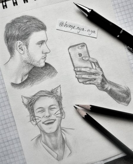 Рисунки наброски