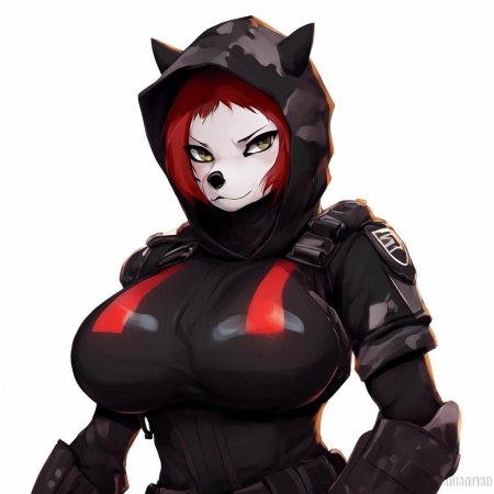 Фурри девушка