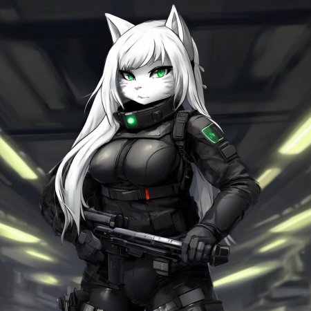 Фурри девочка