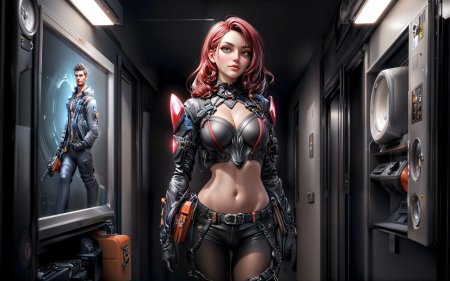 Девушка арт