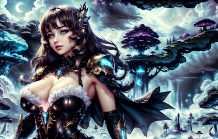 Нейросеть девушки фэнтези