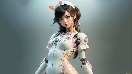 Девушка киборг