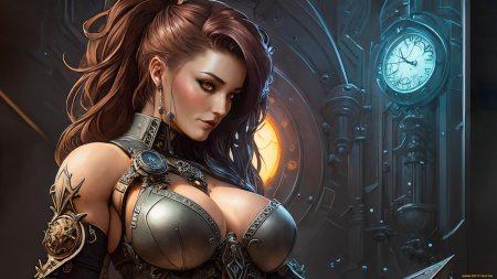 Нейросеть девушки фэнтези