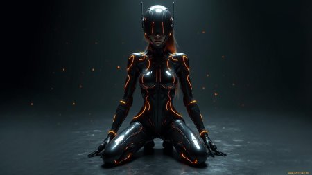 Киберпанк робот