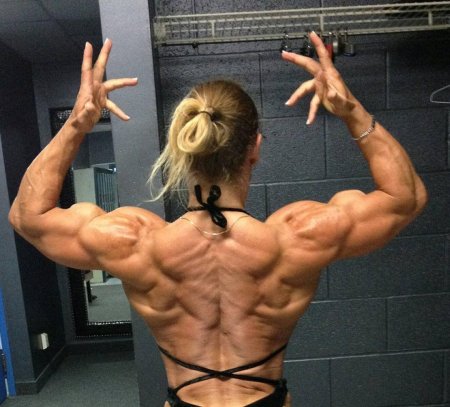 Накаченная спина