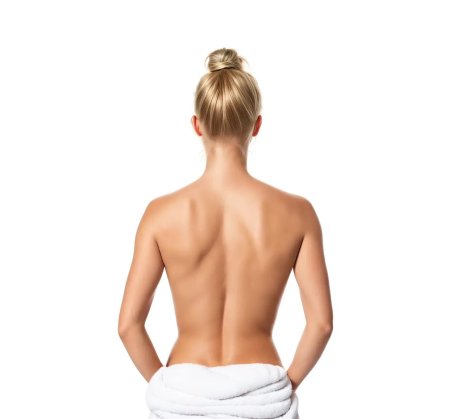 Спина сзади женская