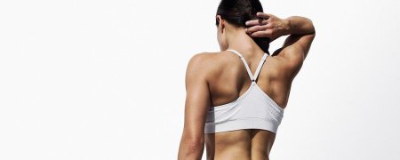 Спортивная спина у девушек