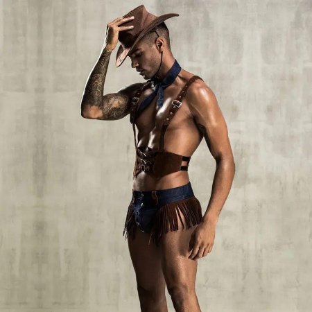 Костюм ковбоя мужской Эротический