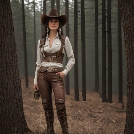 Вестерн девушки