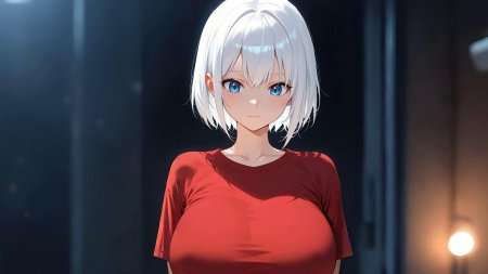 Девушка красивая аниме