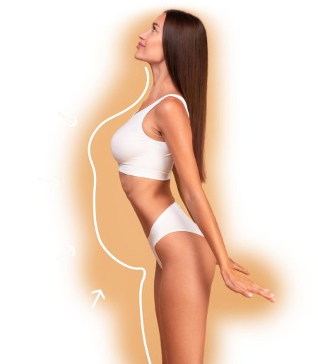 Идеальное тело женщины со стороны