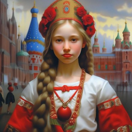 Девушка иллюстрация