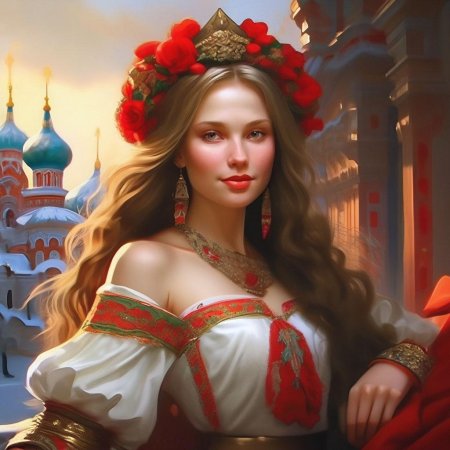 Красавица русская