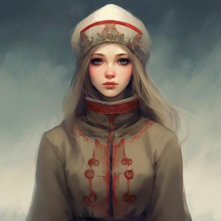 Россия арт девушка