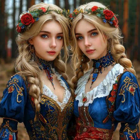 В русском стиле