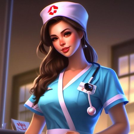 Медсестра красивая