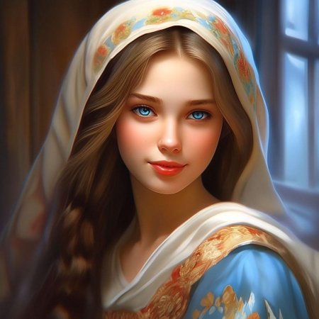 Портрет русской красавицы