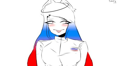 Кантрихуманс Россия девушка