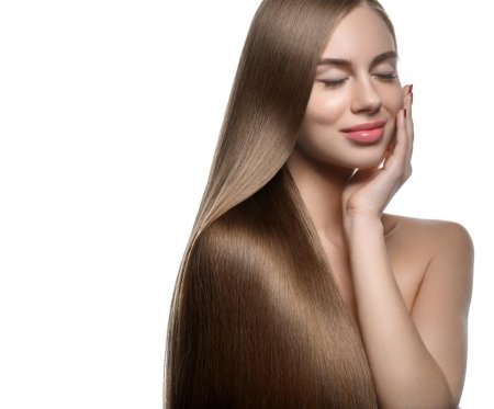 Кератиновое выпрямление волос