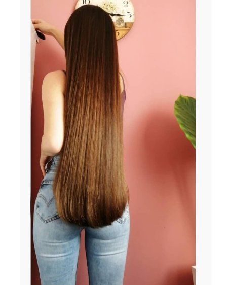 Длинная волос