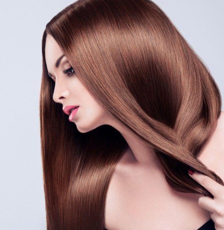 Однотонное окрашивание волос