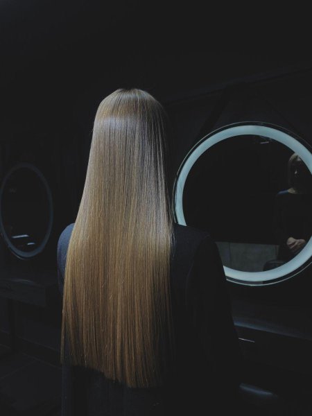 Кератиновое выпрямление