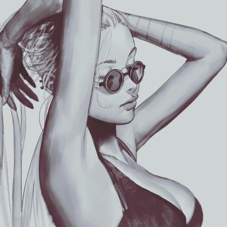 Девушки в стиле арт