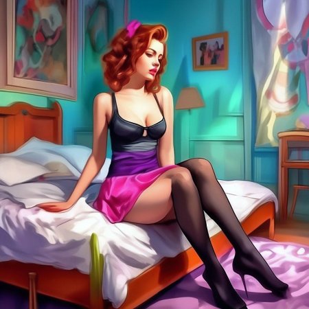 В стиле пин ап