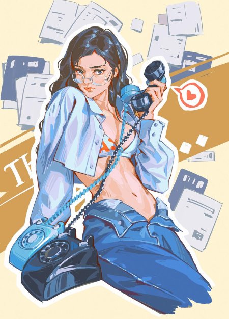 Иллюстрации девушек