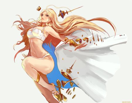 Одежда аниме фэнтези для светлых волос